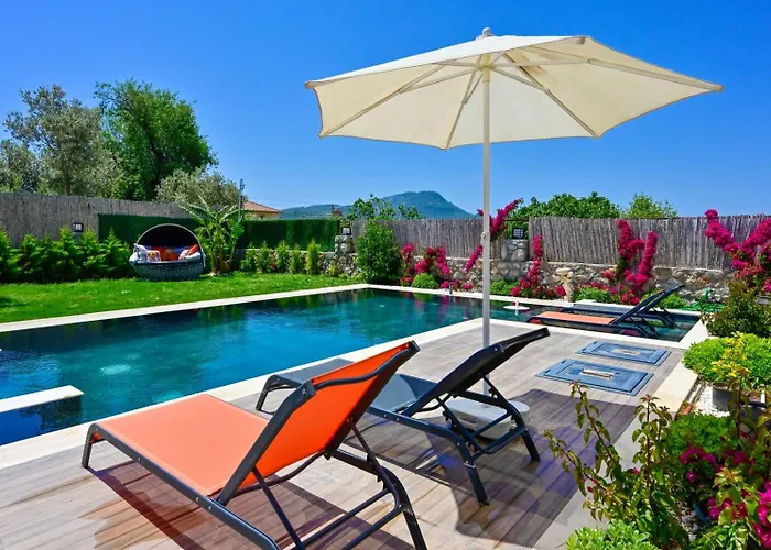 Luxury-holiday For 6 People With Turkish Bath & Sauna In Oeluedeniz Vila Fethiye