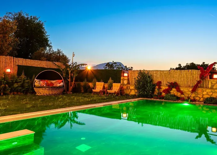 Luxury-holiday For 6 People With Turkish Bath & Sauna In Oeluedeniz Fethiye