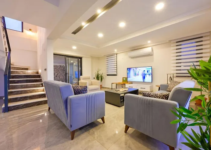 Vila Luxury-holiday For 6 People With Turkish Bath & Sauna In Oeluedeniz