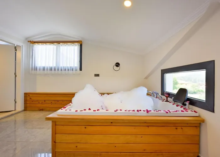 Vila Luxury-holiday For 6 People With Turkish Bath & Sauna In Oeluedeniz Fethiye