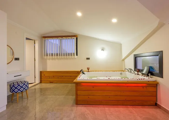 Vila Luxury-holiday For 6 People With Turkish Bath & Sauna In Oeluedeniz