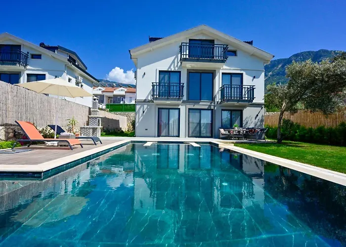 Villa Luxury-holiday For 6 People With Turkish Bath & Sauna In Oeluedeniz *