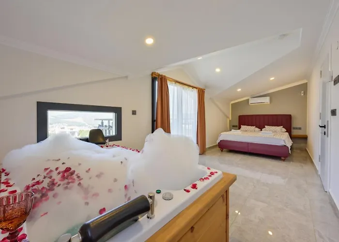 Luxury-holiday For 6 People With Turkish Bath & Sauna In Oeluedeniz Villa *